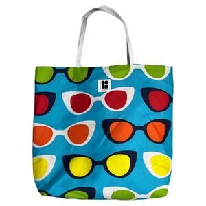 Estee Lauder Lisa Perry Sunglasses Print Beach Tote Bag